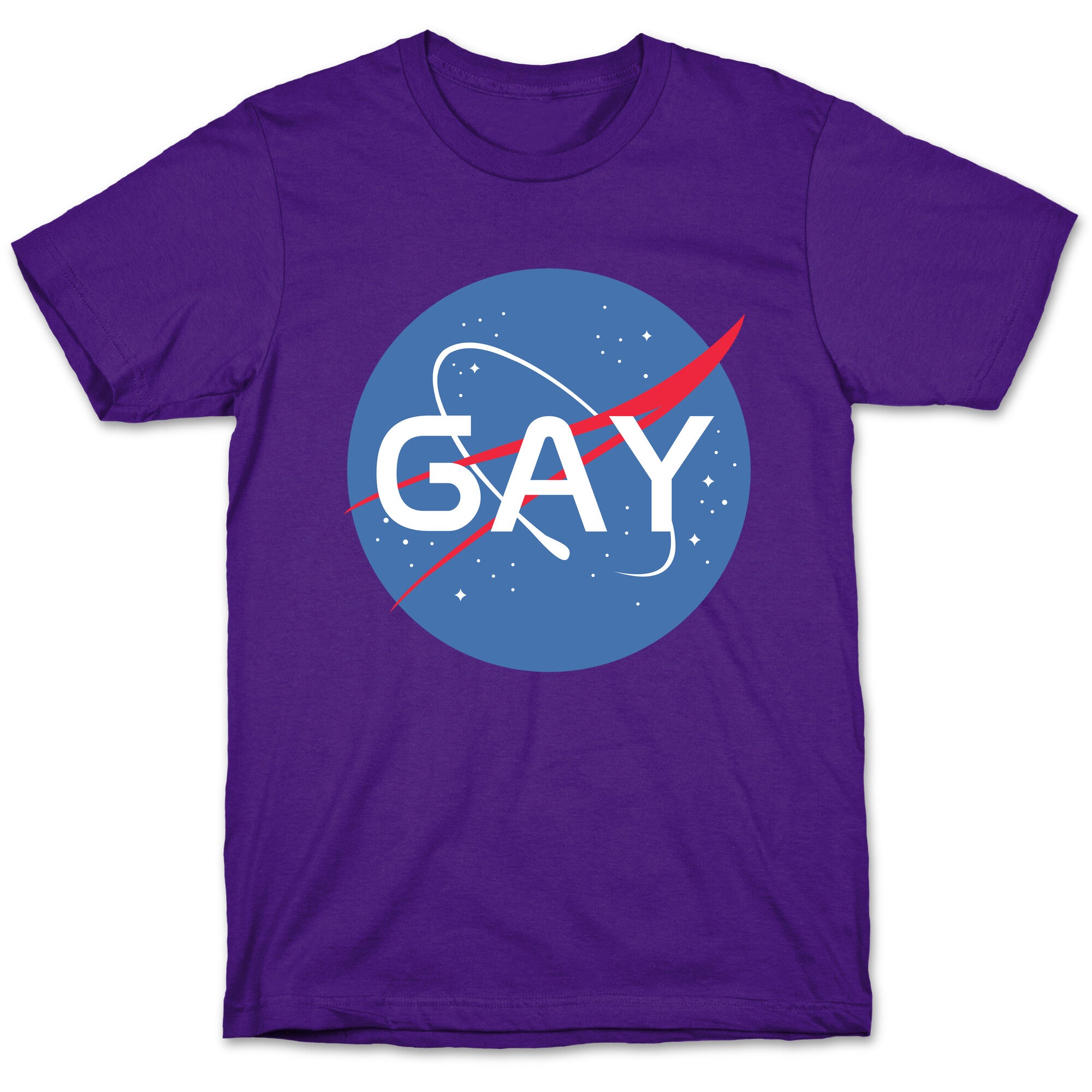 Gay Nasa Parody T-Shirt